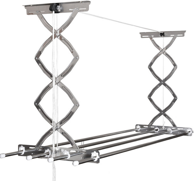 (당일배송)그날의집 국산 봉길이조절 천장건조대 베란다 빨래 건조대, 봉스텐, 1개