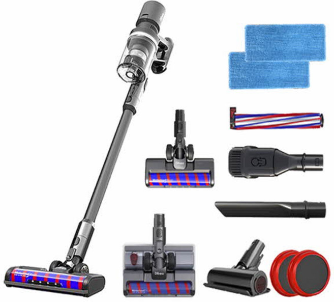 디베아 차이슨 무선청소기 + 침구브러쉬 + 메인브러쉬 + 카펫브러쉬 + 물걸레키트 + 필터 2p, M500퀀텀