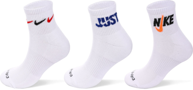 나이키 양말 DH3827-902 발목 스포츠 쿠션 멀티 헬스 런닝 데일리 발목양말, 1개, 화이트