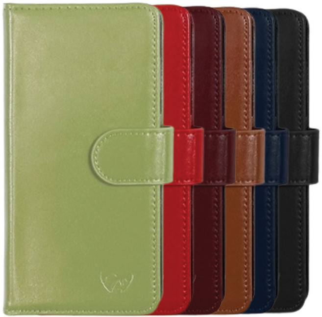 아미고 천연가죽 다이어리 카드 지갑 케이스 휴대폰 갤럭시A21S SM-A217N