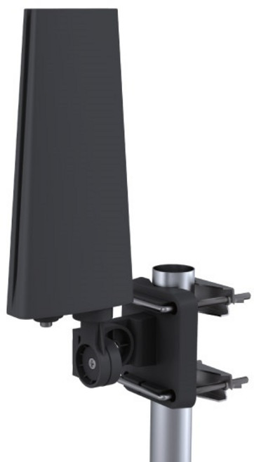 컴스마트 디지털TV 안테나 수신기 실외용 방수지원 검정, FULL HD 지원 실외안테나 GK506, 1개