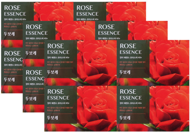 해피바스 두보레 장미 모이스춰 비누 4입 x3, 100g, 12개