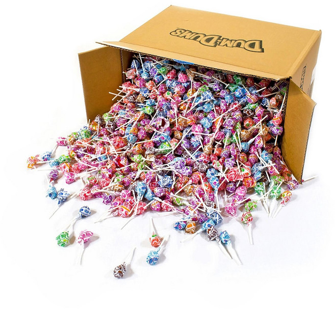 덤 덤 팝스 모듬 맛 롤리팝 대용량 30 LB Dum Dum Pops Assorted Flavor Lollipops in Bulk 30 LB, 1개