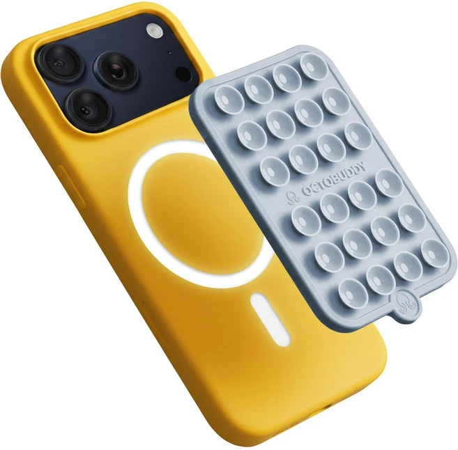 [정품] OCTOBUDDY 옥토버디 맥세이프 마그넷 자석 실리콘 흡착패드 유튜버 틱톡커 필수품 셀카용 휴대폰 거치대, 1개, BABY BLUE 베이비 블루 - 쿠팡