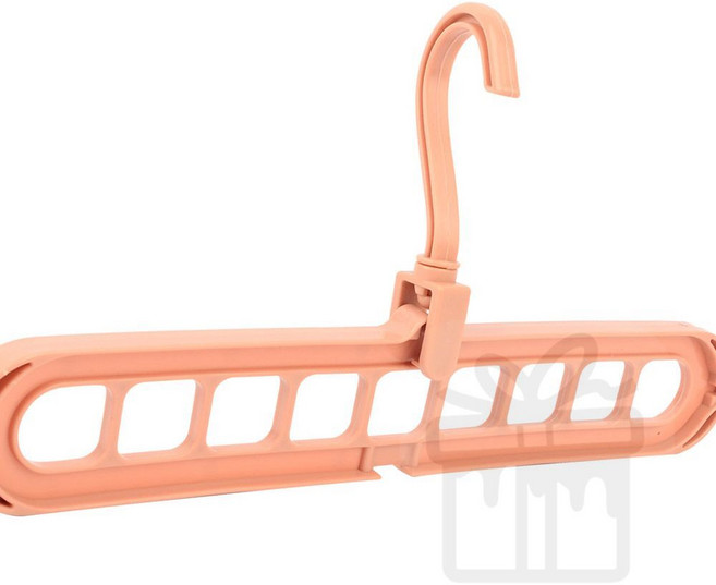 회전식 공간절약 다단옷걸이 셔츠걸이, 1개