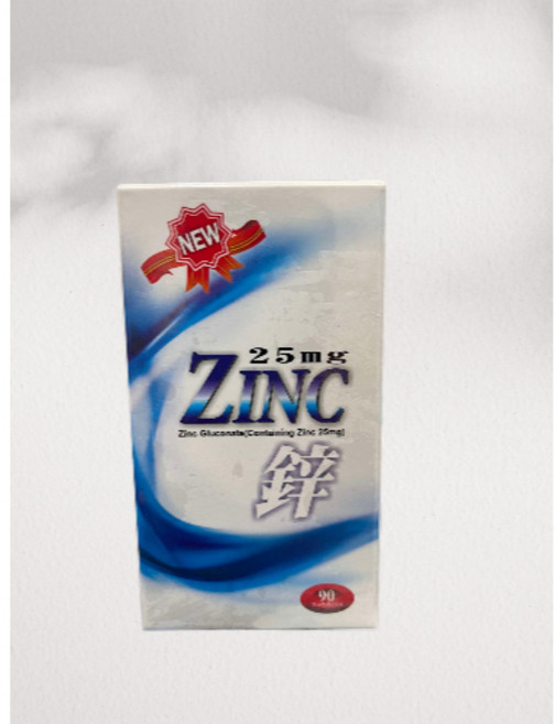 美國進口 葡萄糖酸鋅 90顆, 1個