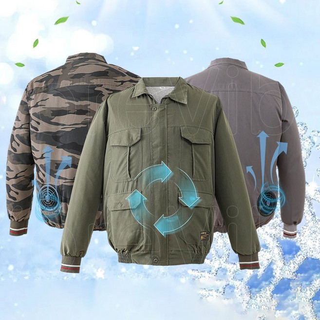 선풍기 옷 에어컨 자켓 근무복 시원한 아이스 선풍기옷 쿨링 작업복