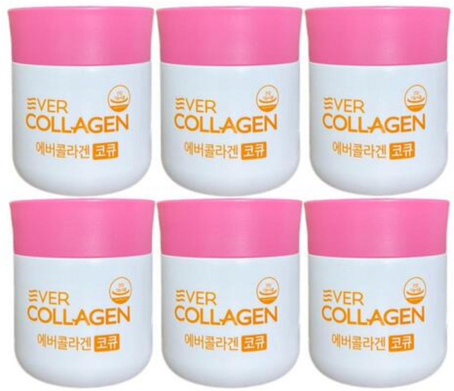 에버콜라겐 코큐 600mg, 84정, 6박스