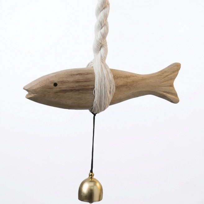 리쏘몰 행운을 부르는 액막이 명태 장식품, 우드