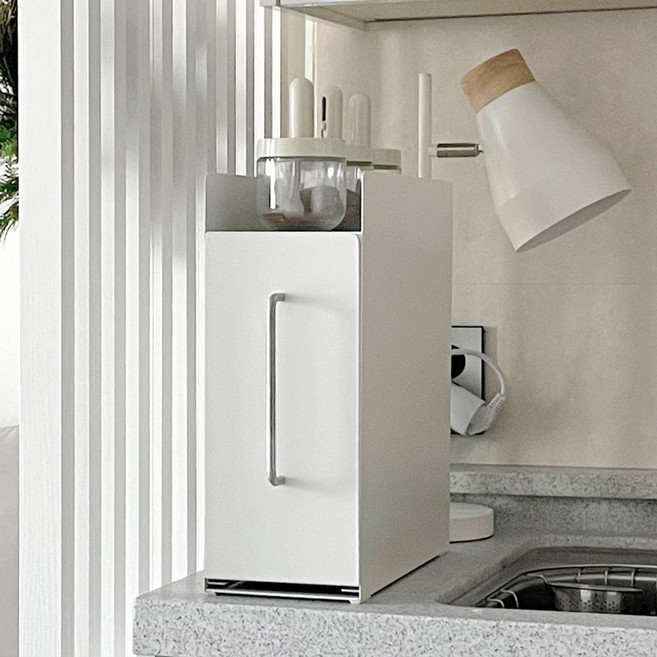 슬림 슬라이딩 틈새 주방 양념통정리 영양제 선반 수납장 상하부장 정리, 단품