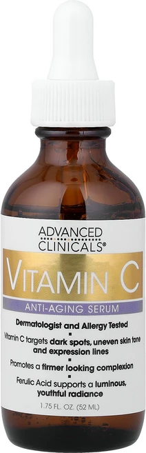 Advanced Clinicals 비타민C 세럼 52ml(1.75fl oz) Clinicals (어드밴스드 클리니컬스), Advanced Clinicals, 비타민C 세럼, 5 - 쿠팡