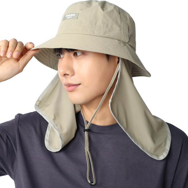 아이더 SAFETY 여름 쿨맥스 기능성 햇빛가리개 정글모자 TR-2012