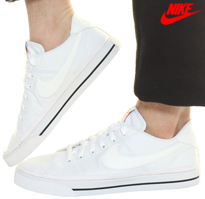 나이키 보드화 코트화 단화 학생신발 코트 레거시 캔버스 화이트