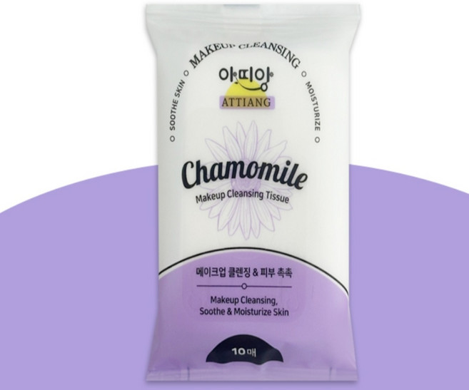 아띠앙 미니 클렌징티슈 비플레인녹두약산성클렌징티슈