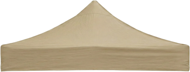 리브포어스 접이식 캐노피 자바라 천막 지붕 단품 (프레임 별도 구매), 베이지