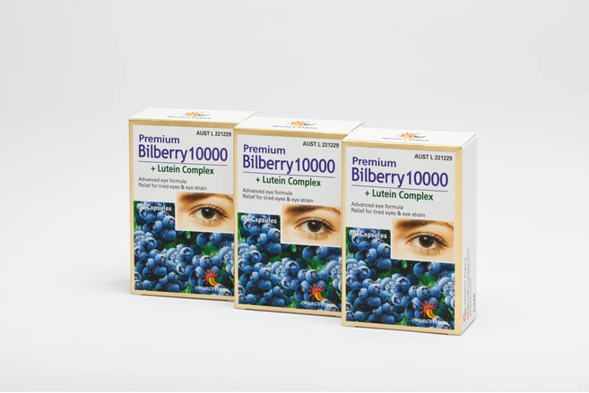 Nature's Family 호주 프리미엄 빌베리10000 + 루테인 30정 3병, 3개 - 쿠팡