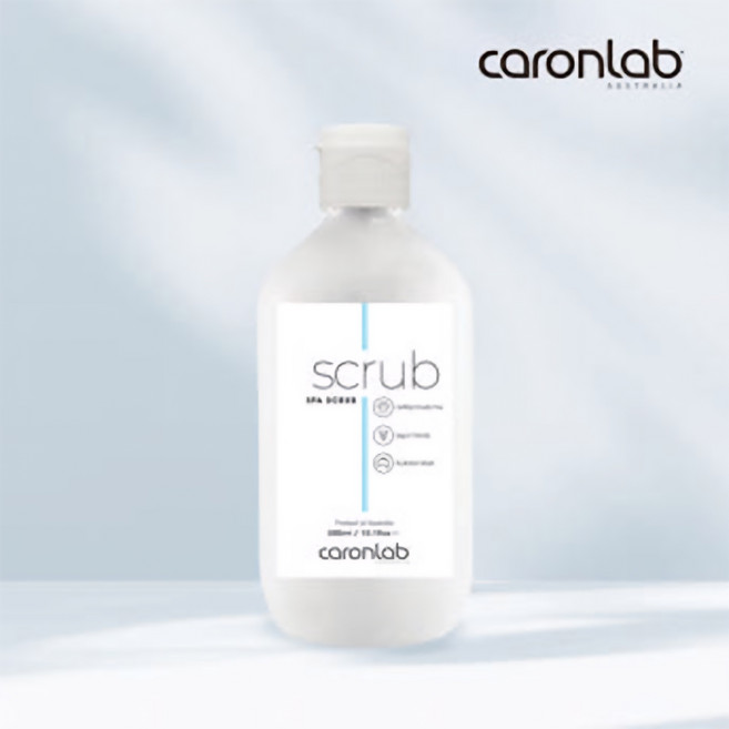 [캐론랩] 왁싱 스파스크럽 - 왁싱 후 인그로운 헤어 관리 스크럽, 1개, 300ml