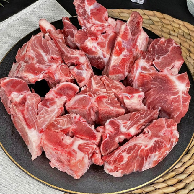 국내산 찜 감자탕용 한돈 등뼈 2kg, 1개, 1g