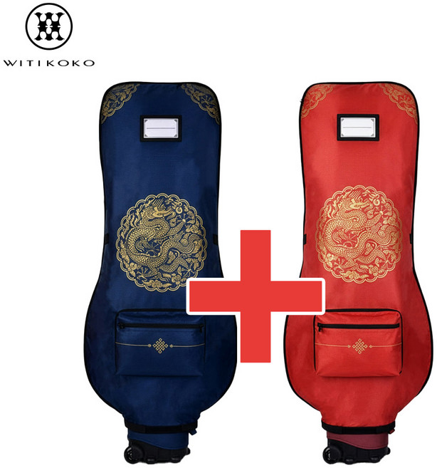 (1+1) 위티코코 곤룡포 항공커버 WKTC53302, 레드+네이비