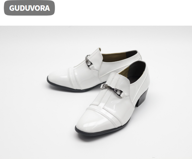 구두보라 남성 백구두 백신사화 화이트 구두 GV205AN 240mm-275mm