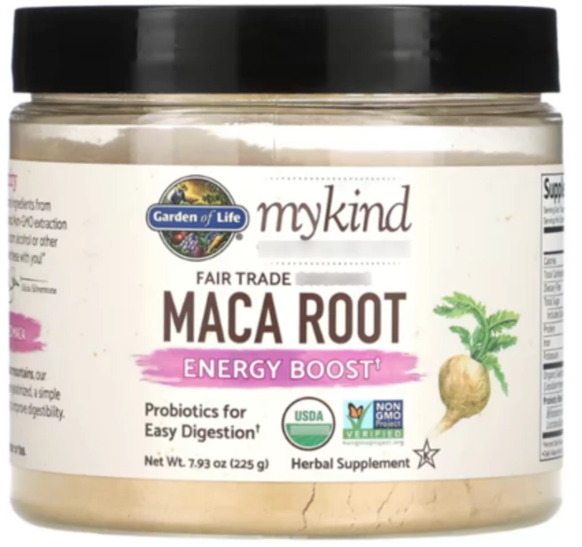 가든오브라이프 마이카인드 마카 뿌리 가루+10억 유산균+단백질+식이섬유 225g, 1개 - 쿠팡