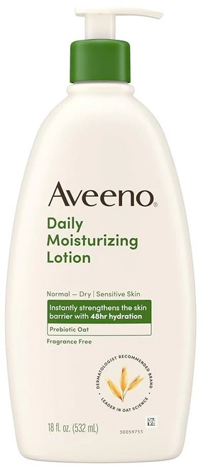 Aveeno 데일리 모이스처라이징 바디로션 48시간+ 532ml, 1개 - 쿠팡