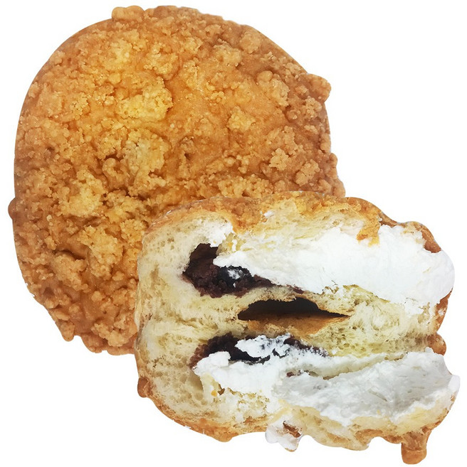 [도도나몰] 윤슬푸드 소보루 단팥 크림빵, 30개, 120g