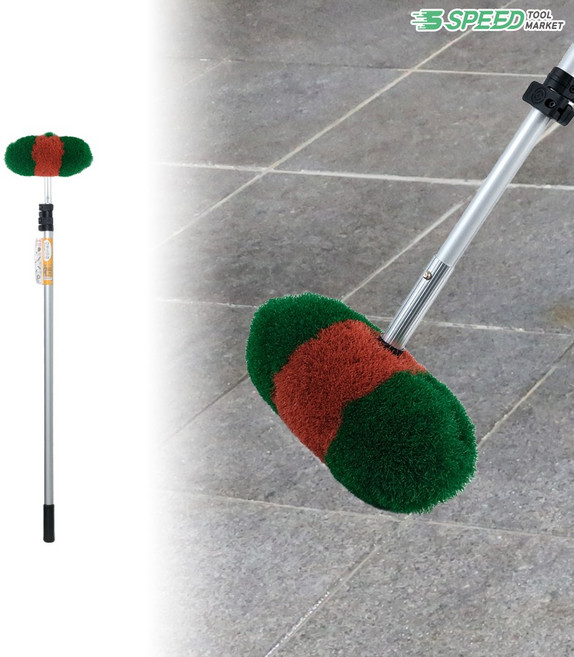 수세미 차걸레+다용도장대 3단 3M, 1개