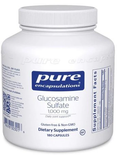 미국 퓨어인캡슐레이션 글루코사민 Sulfate 1000 mg 180캡슐, 1개, 180정 - 쿠팡