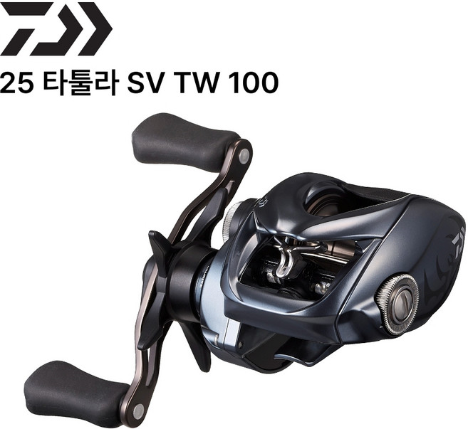 한국다이와 25 타툴라 SV TW 100 베이트릴, SV TW 100HL 좌핸들