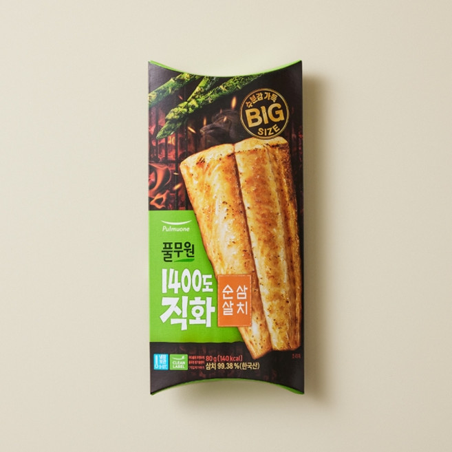 1400도 직화순살삼치구이 80g, 5개