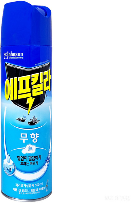 에프킬라 수성 에어로졸 살중제 무향, 500ml, 3개