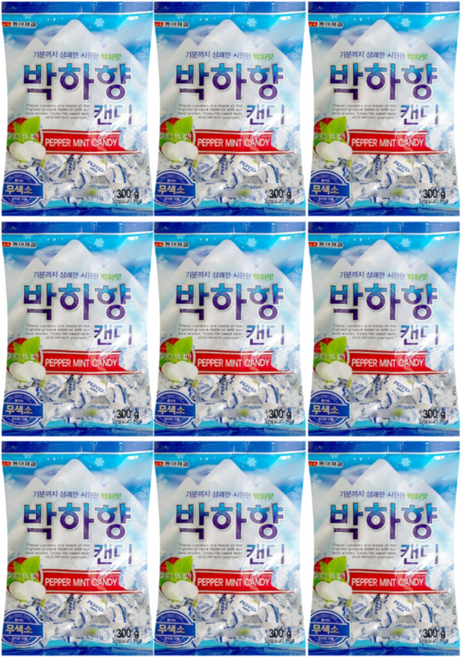 동아제과 박하향캔디, 300g, 9개