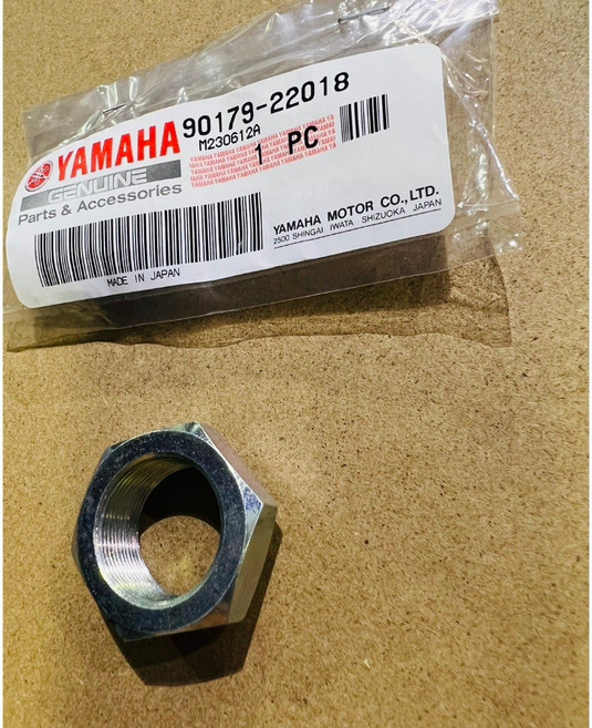 YAMAHA MT-07 R7 XSR700 前齒螺帽 90179-22018 高強度耐用 確保騎乘安全, 1個