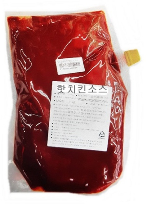 소스텍 핫치킨소스 2kg, 1개