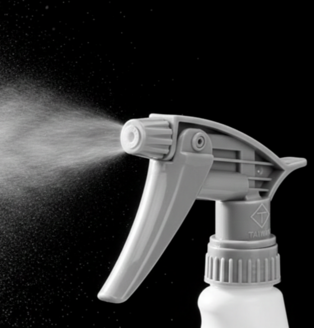 만덕 분무기 헤드 트리거 노즐 교체, 그레이, 5개