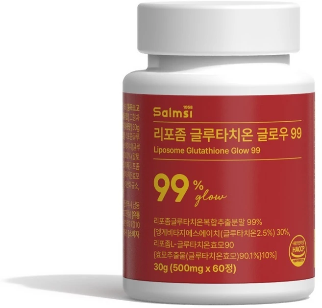 리포좀 글루타치온 글로우 99, 1개, 180정 - 쿠팡