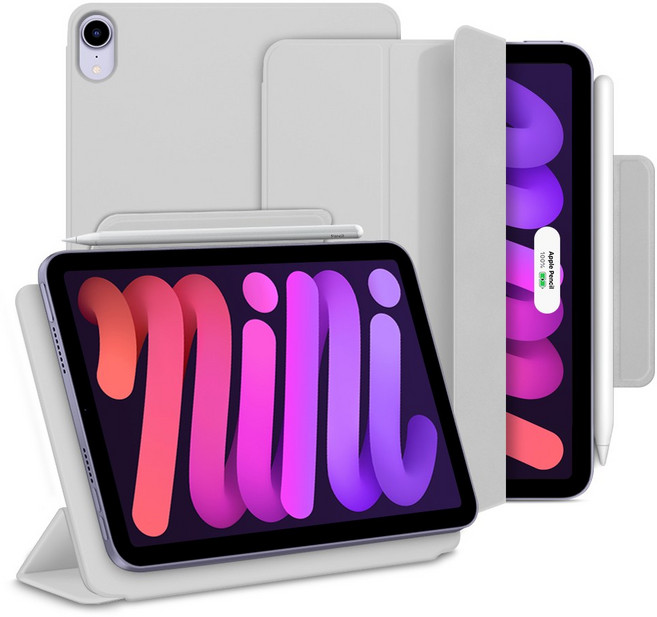 뷰씨 폴리오 커버형 케이스, 그레이