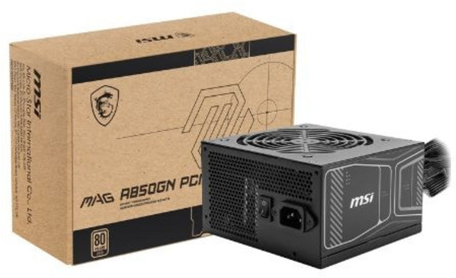 MSI MAG A850GN 80PLUS골드 ATX 3.1, 1개, 선택하세요