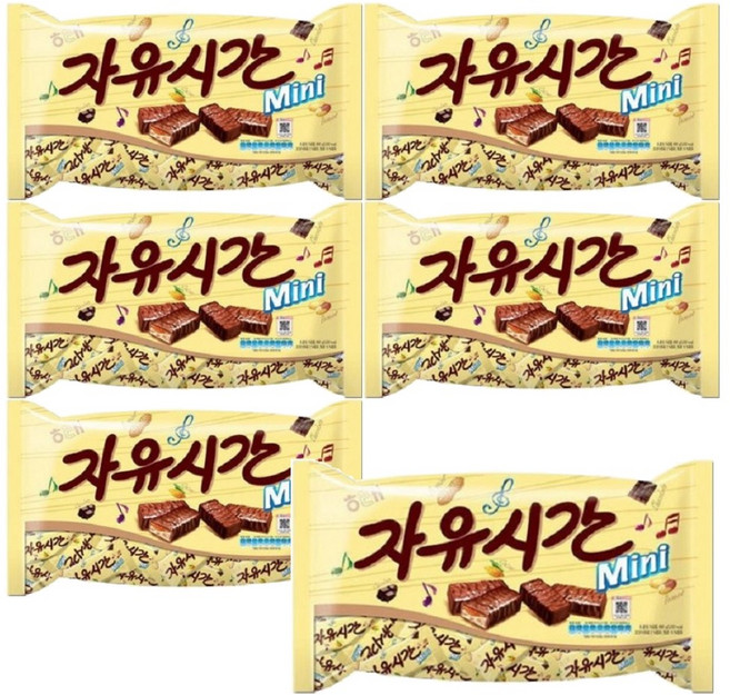 자유시간 미니, 480g, 6개
