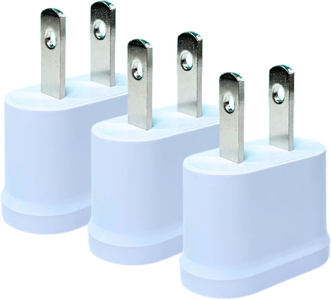 나폴리가든 110V 변환어댑터 해외용 WN-20A, 3개