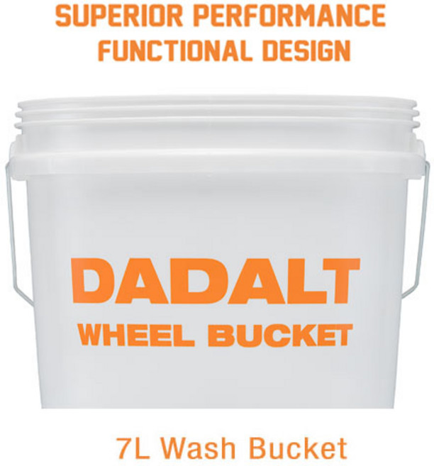 다달트 차량용 세차 휠 버킷 7리터 국내제작, 다달트 휠 버킷 - 7리터