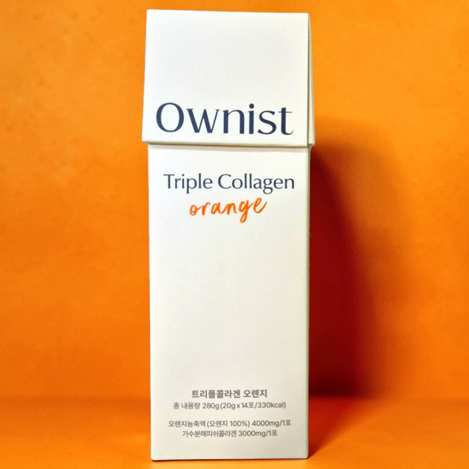 오니스트 트리플콜라겐 오렌지, 280g, 1개