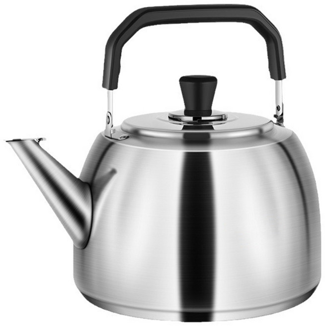 CookNest IH 304 스텐 휘슬 인덕션 물끓이는 주전자, 1개, 은색, 6L