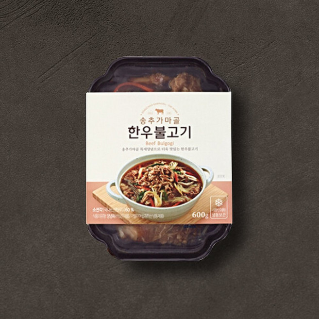 송추가마골 한우불고기 600g, 1개
