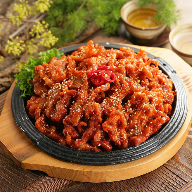 [외할머니밥상] 양념닭발 외 간편식 25종 골라담기 / 불닭발 불고기 찜닭 쭈꾸미 낙지볶음 곱창 오돌뼈, 20 오돌뼈 볶음 400g (국내산), 400g, 1개