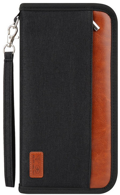 Looxmeer 旅遊護照包 RFID防側錄證件收納包