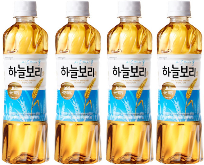웅진 하늘보리, 500ml, 4개