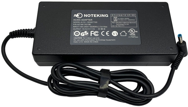 ASUS 노트북 젠북 프로 17 UM6702RC 호환 20V 7.5A 7.7A 150W (4.5x3.0mm) 어댑터 충전기, AD-NK15019B, 1개