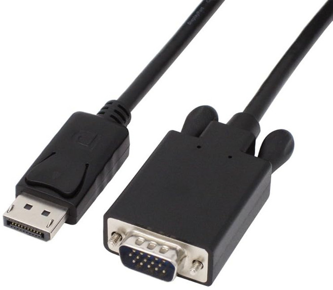 아이넥스 DisplayPort-VGA 변환 케이블 2m AMC-DPVGA20